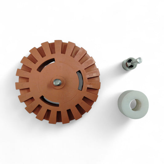 RUOTA IN GOMMA PER RIMOZIONE ADE 100 MM