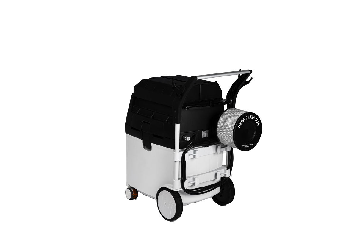 RUPES KS300EPH Aspiratore Mobile Professionale Elettropneumatico + Station System + Filtro H