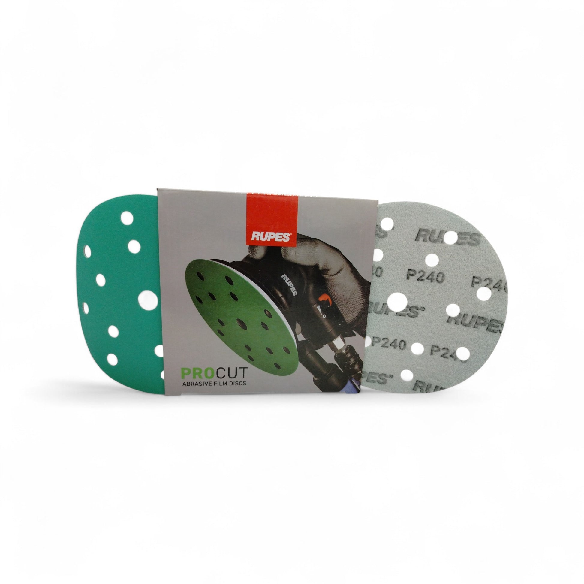 RUPES PROCUT FILM DISCO ABRASIVO15 FORI Ø150 P 240