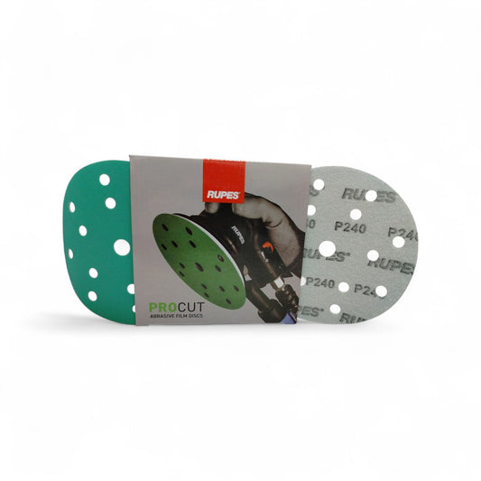 RUPES PROCUT FILM DISCO ABRASIVO15 FORI Ø150 P 240