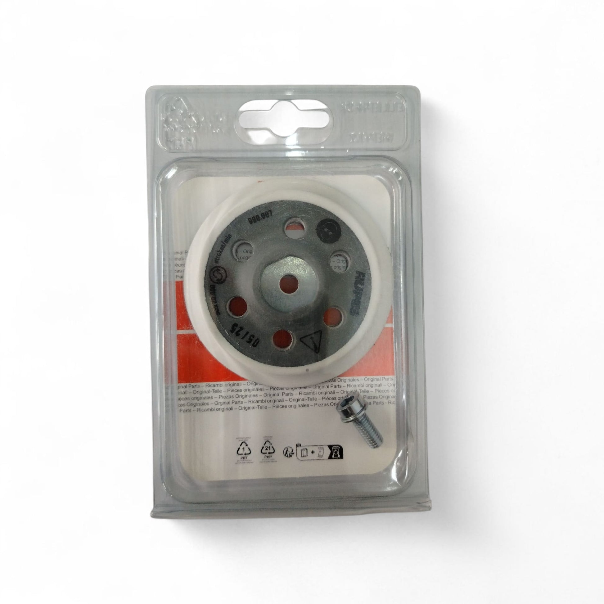 RUPES Platorello Ø 75 mm Velcro M6 per LHR75