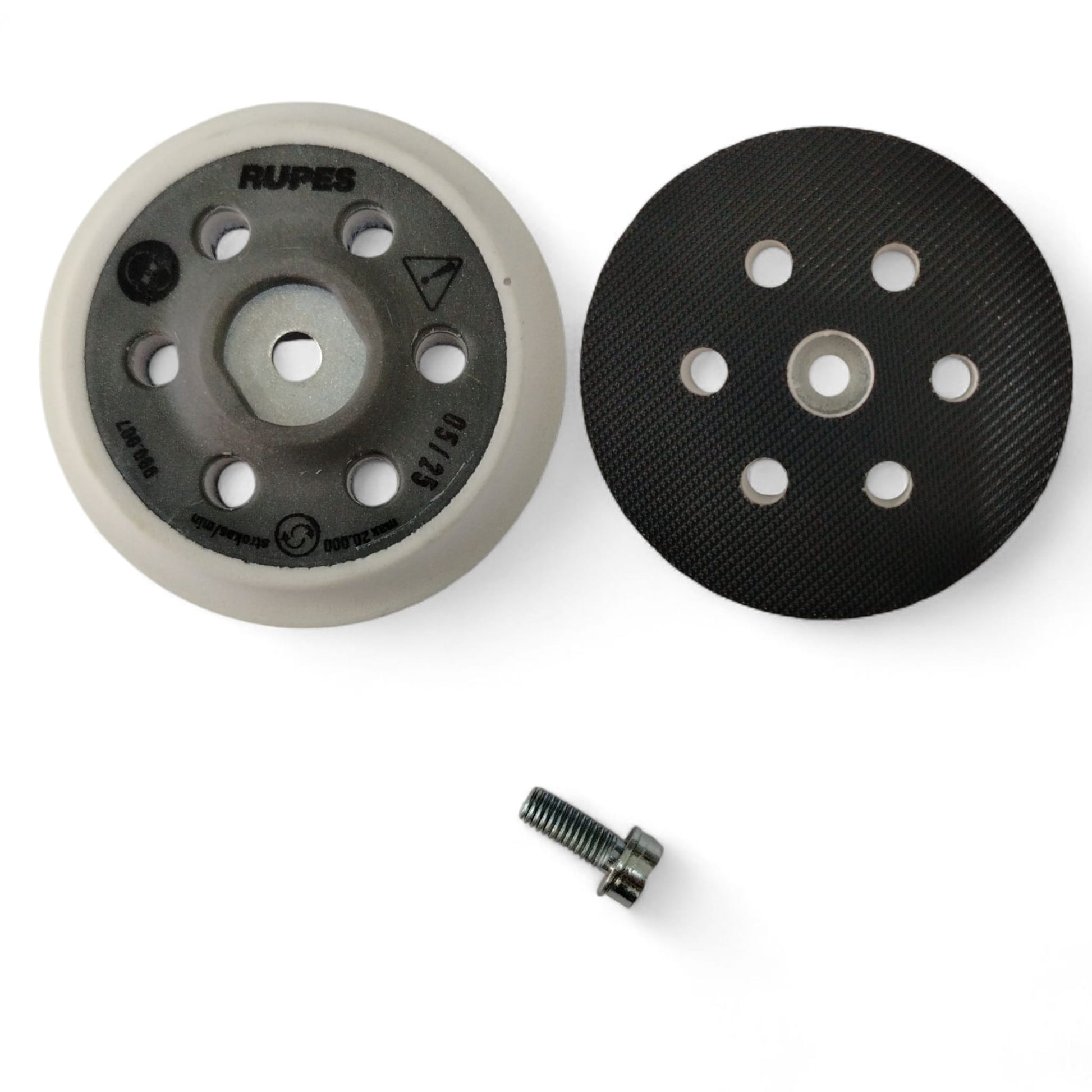 RUPES Platorello Ø 75 mm Velcro M6 per LHR75