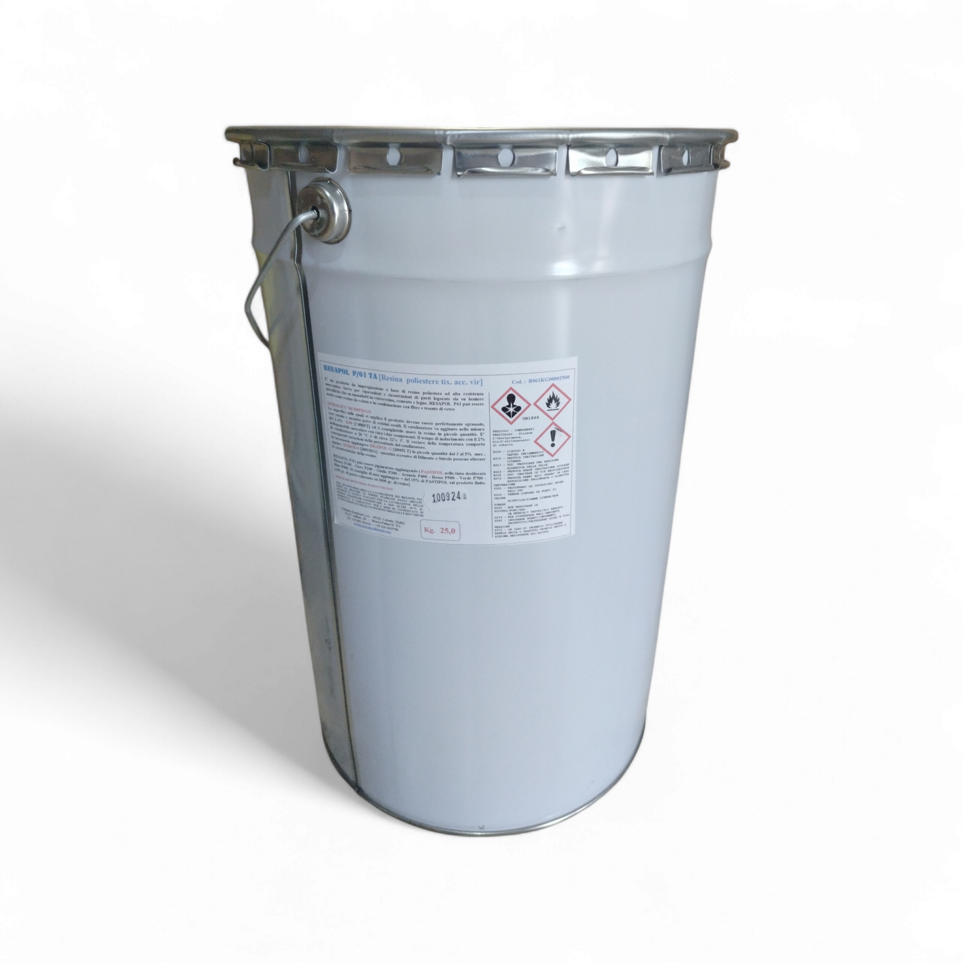 Resina Poliestere Tixotronica Resapol P93/Ta Kg 25