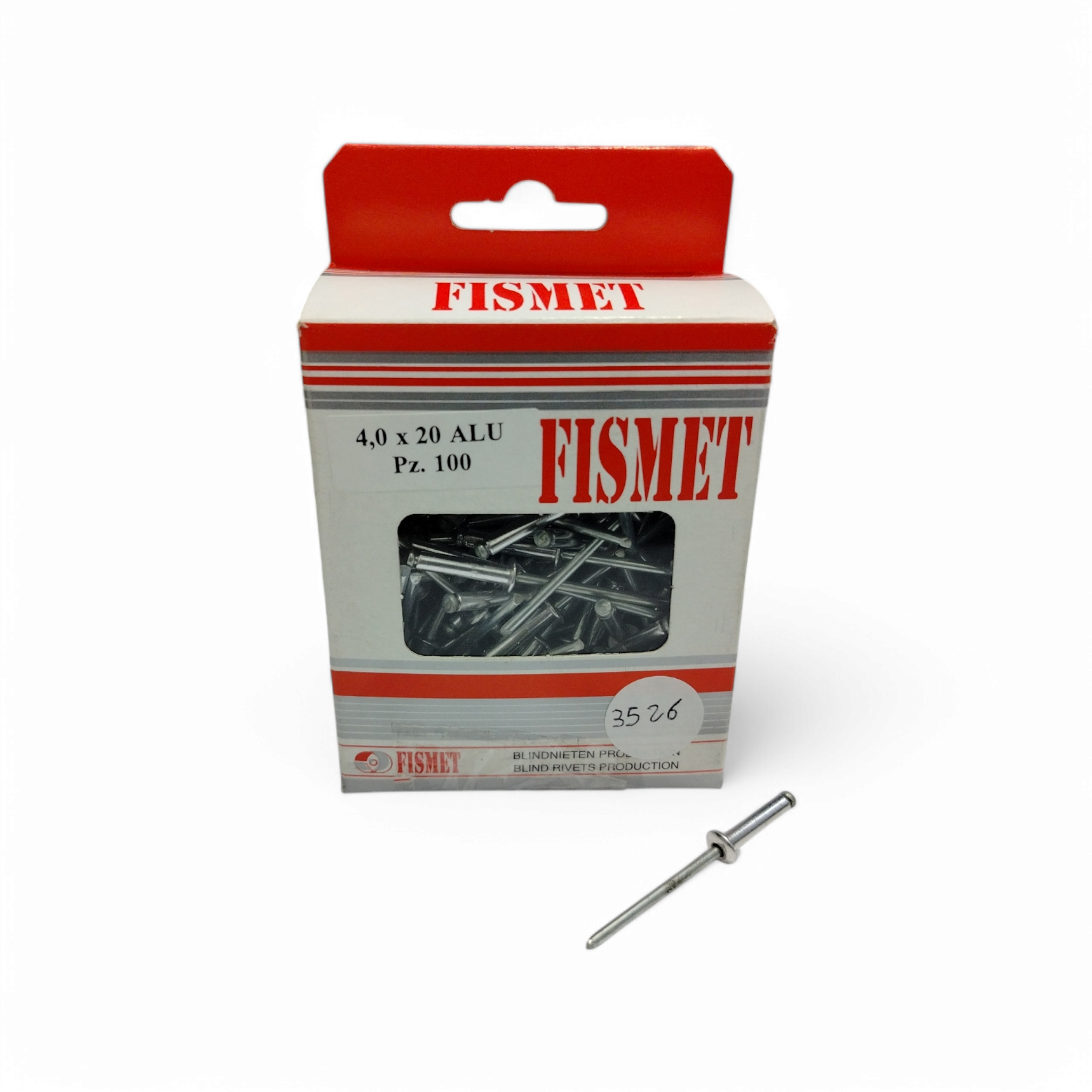 BESTYCHAO 100 pezzi rivetti ciechi in alluinio 4.8 x 12.7 BESTYCHAO 100 pezzi rivetti ciechi in alluinio 4.8 x 12.7