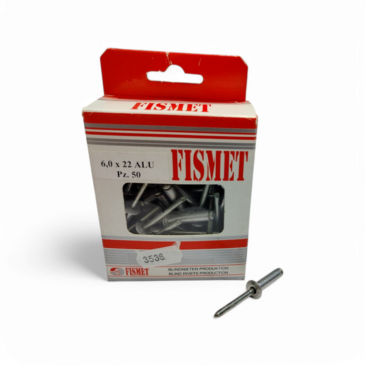 Rivetti Alluminio 6 X 22  N° 50
