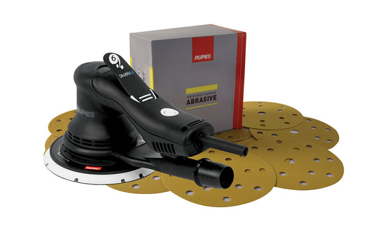 Rupes Kit Skorpio E2 6mm Con Dischi Abrasivi In Carta Mp330 P120-P240-P320