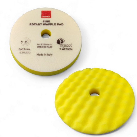 Rupes Tampone Velcrato Waffle Fine - 180 Mm