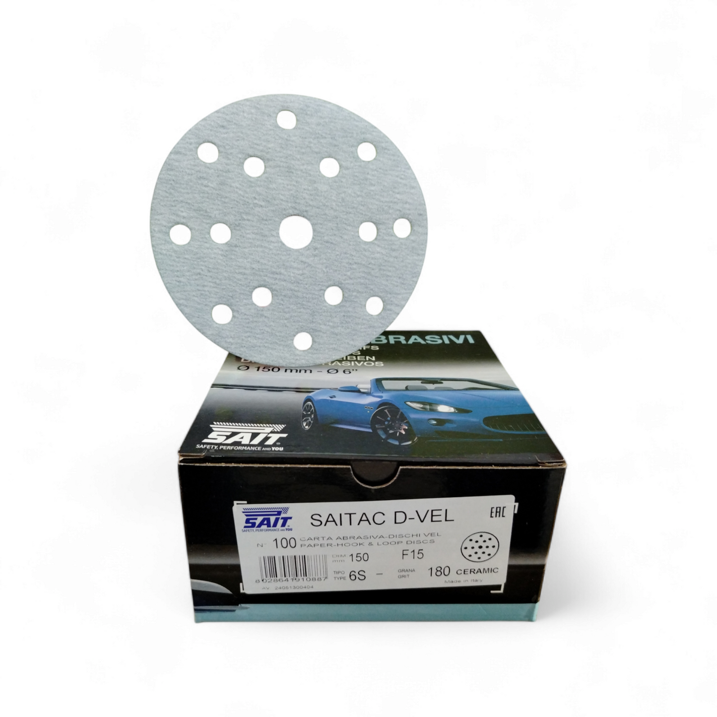 Saitac-Vel Ceramic F15 6s ø 150 P 180