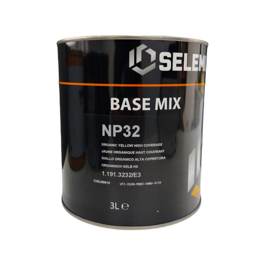 Selemix Tinta Base Np 32 Giallo Organico Alta Copertura Da Lt 3