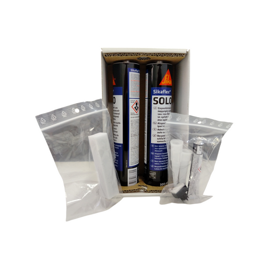 Sika Kit Rip.Go41t 2 Cartucce + 1 Primer + 1 Cleaner + 2 Beccucci