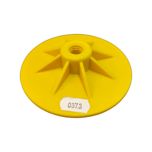 Sistar Flangia In Nylon Gialla 118 Mm Con Adesivo Velcrato