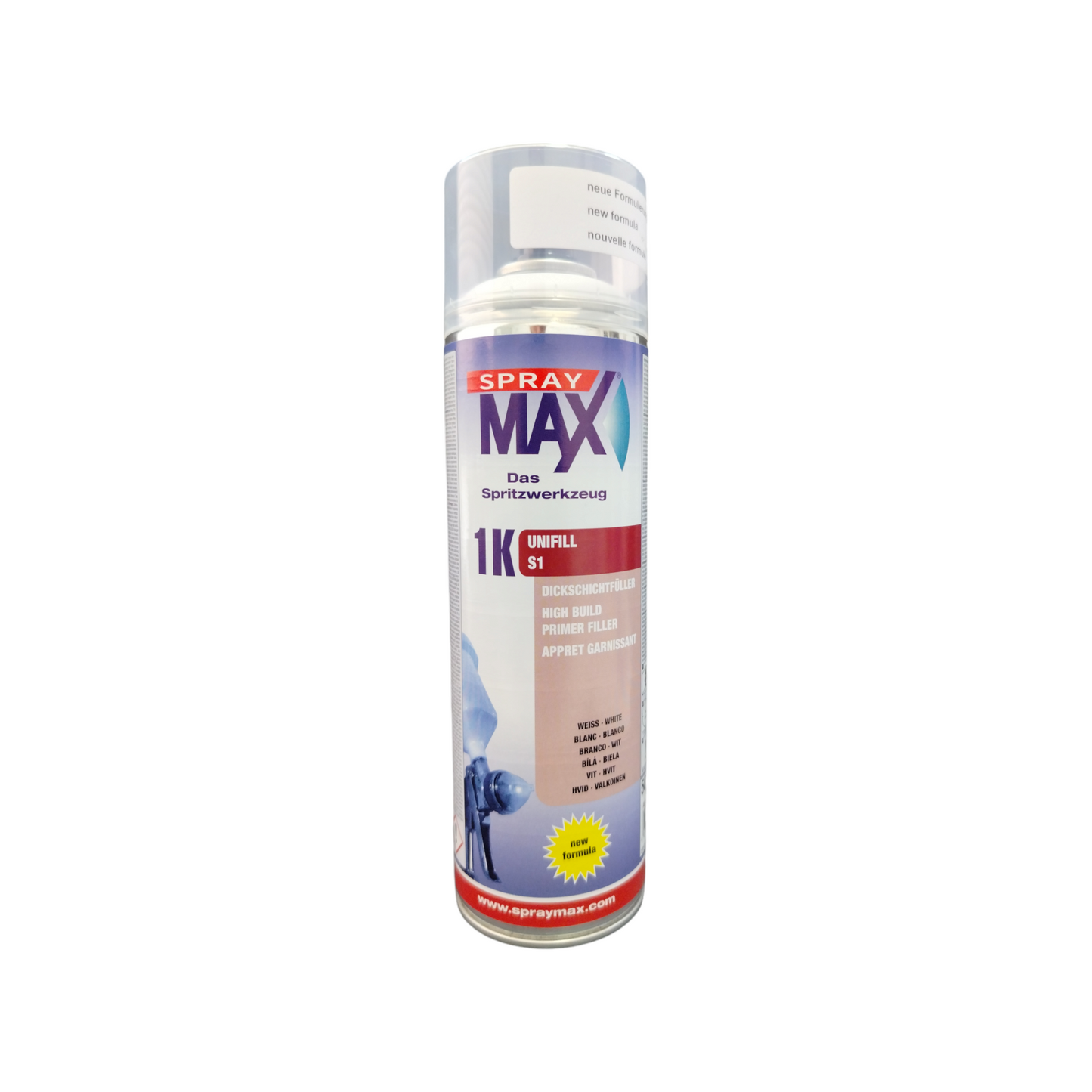 Sistar Unifill 1k - Fondo Riempitivo Isolante UniversaleBianco S1 - Spray 500 Ml