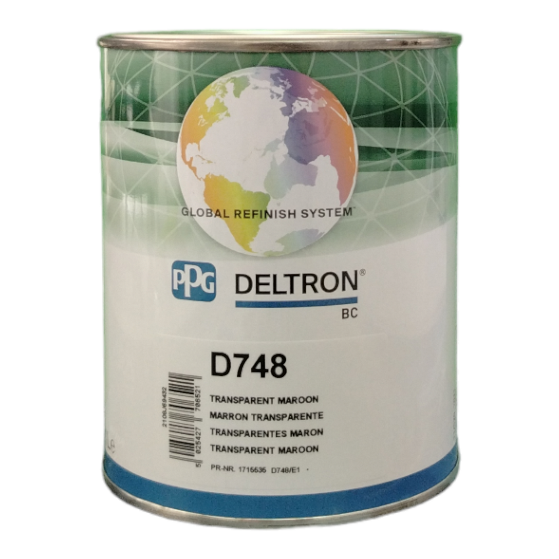 PPG D748 Deltron base opaca Marrone Trasparente LT 1