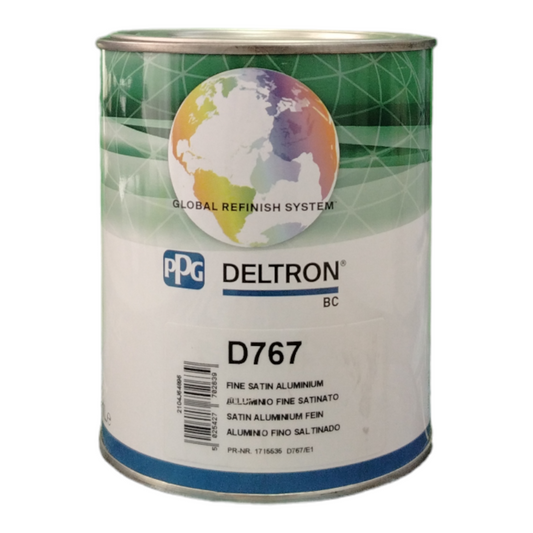 PPG D767 Deltron base opaca Alluminio Fine Satinato LT 1