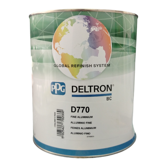 PPG D770 Deltron base opaca -Alluminio Fine LT 3,5