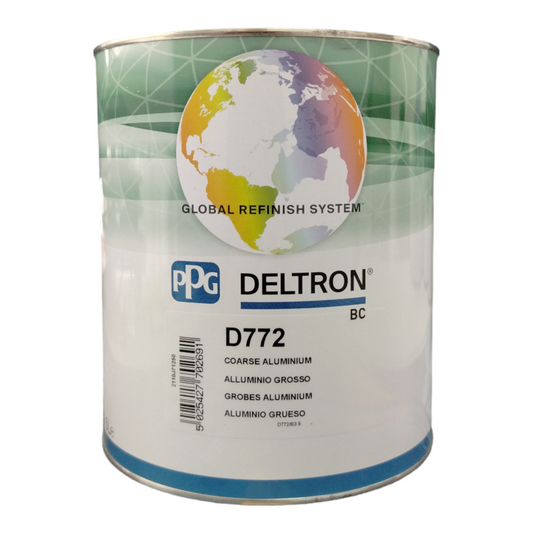 PPG D772 Deltron base opaca -Alluminio Grosso LT 3,5