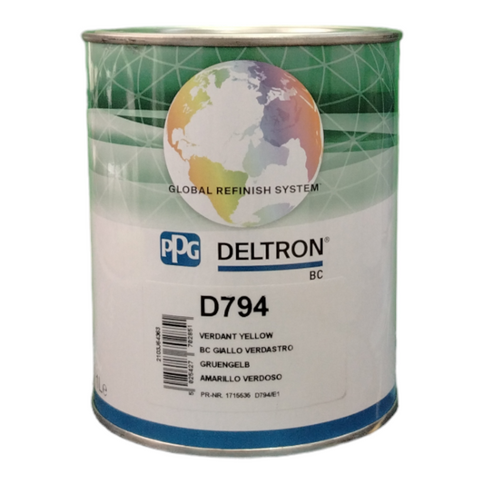 PPG D794 Deltron base opaca -Giallo Verdastro LT 1