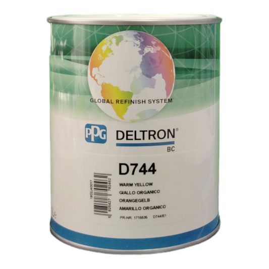 PPG D744 Deltron base opaca Giallo Organico LT 1