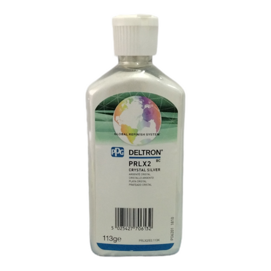 PPG PRLX2 Deltron base opaca Cristallo Argento