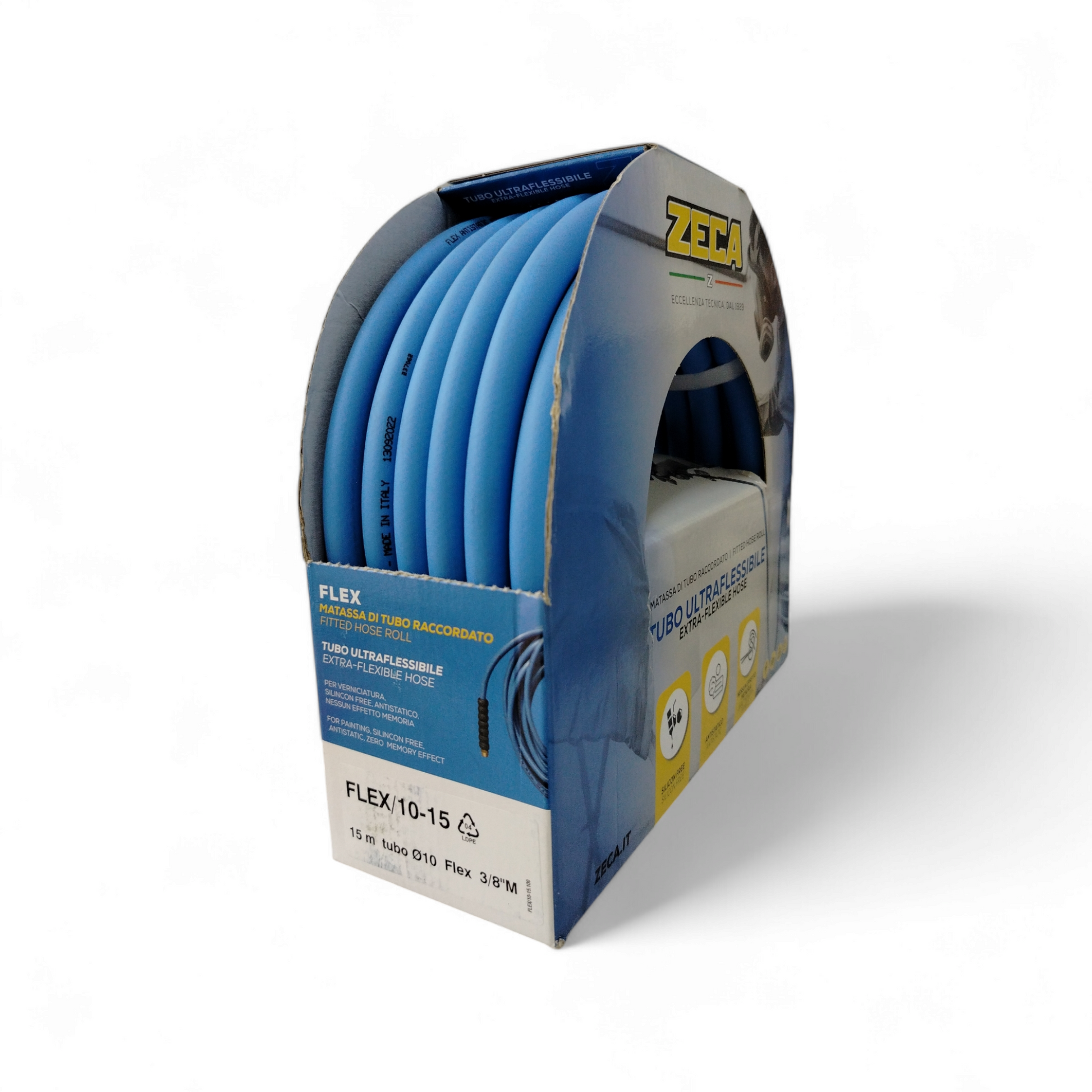 Zeca Tubo 15m ø10mm Flex - 3/8"M