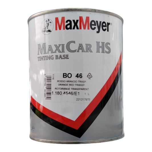 Maxicar Hs Bo 46 Rosso Arancio Trasparente Da Lt 1