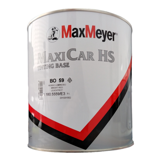Maxicar Hs Bo 59 Rosso Luminoso Da Lt 3