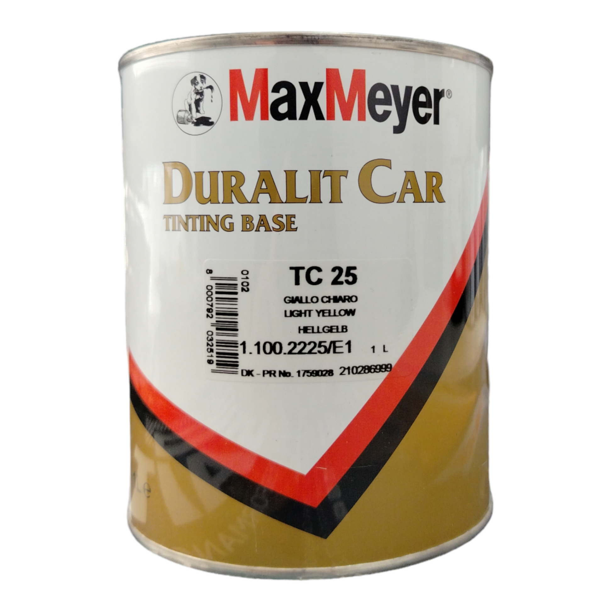 Duralit Car Tc 25 Giallo Chiaro Da Lt 1