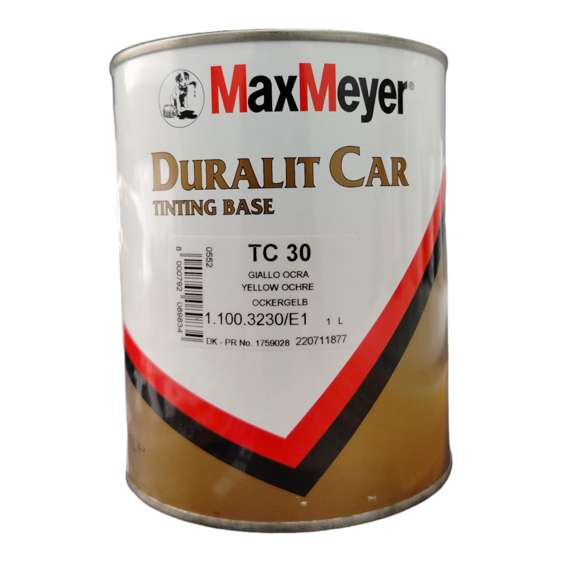 Duralit Car Tc 30 Giallo Ocra Da Lt 1
