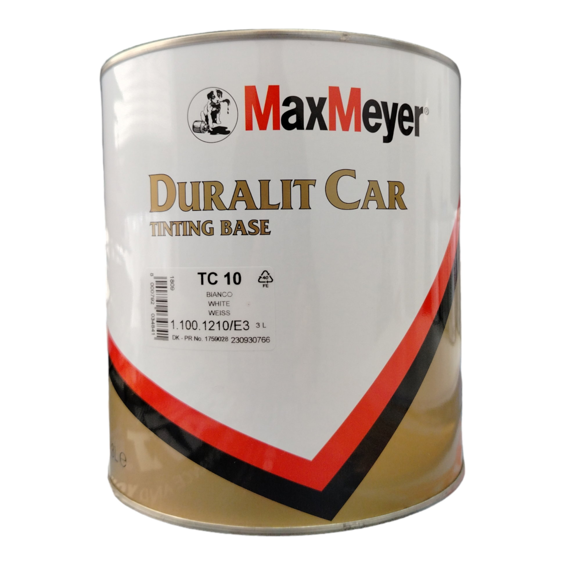 Duralit Car Tc 10 Bianco Da Lt 3
