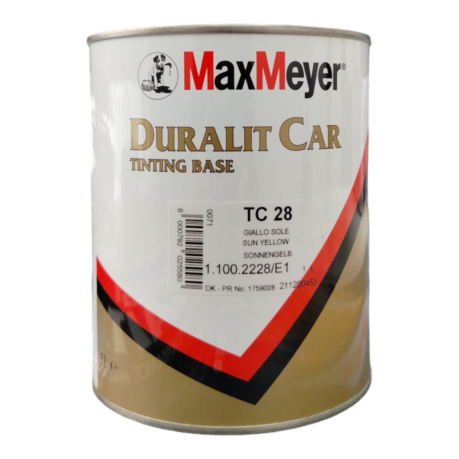 Duralit Car Tc 28 Giallo Sole Da Lt 1