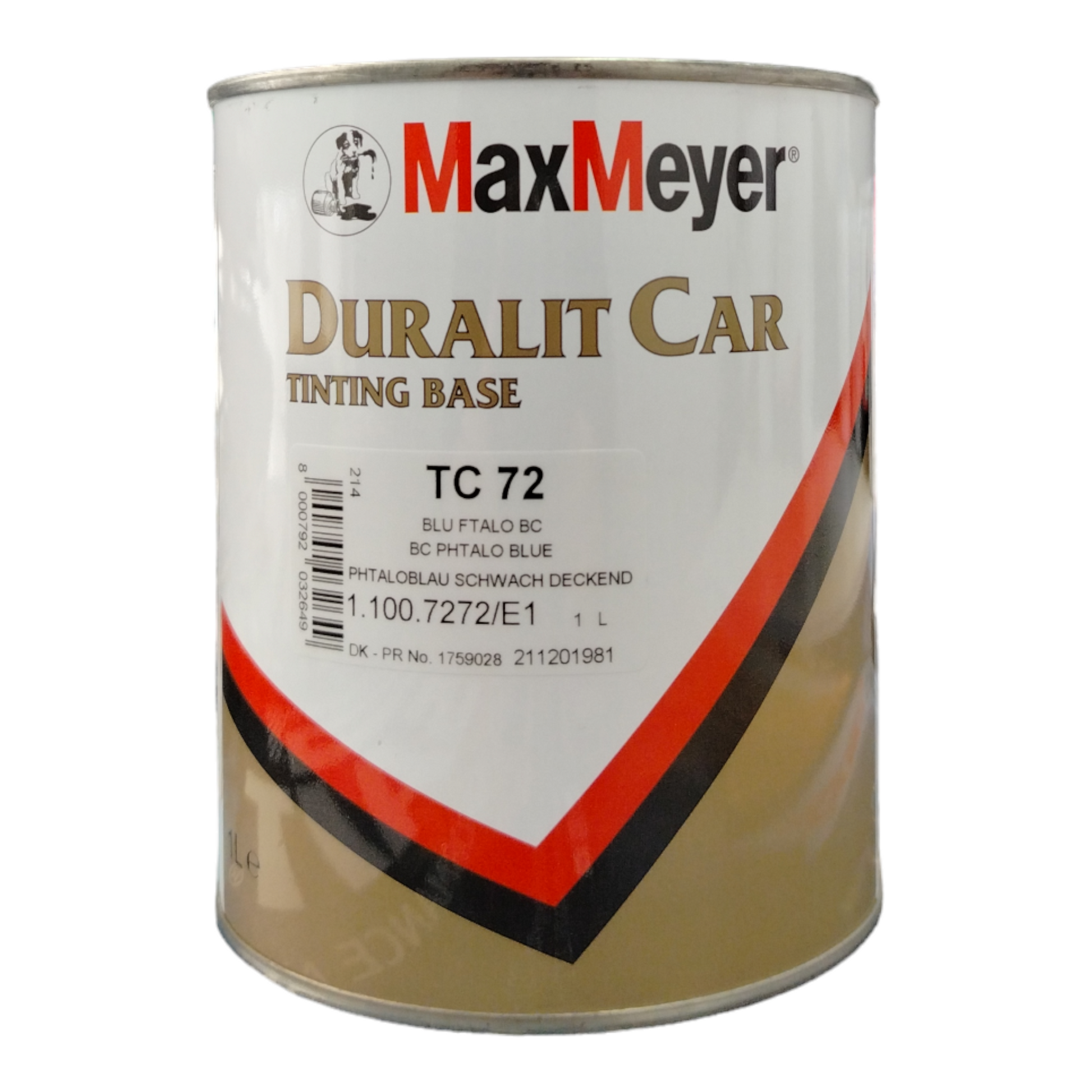 Duralit Car Tc 72 Blu Ftalo Bc Da Lt 1