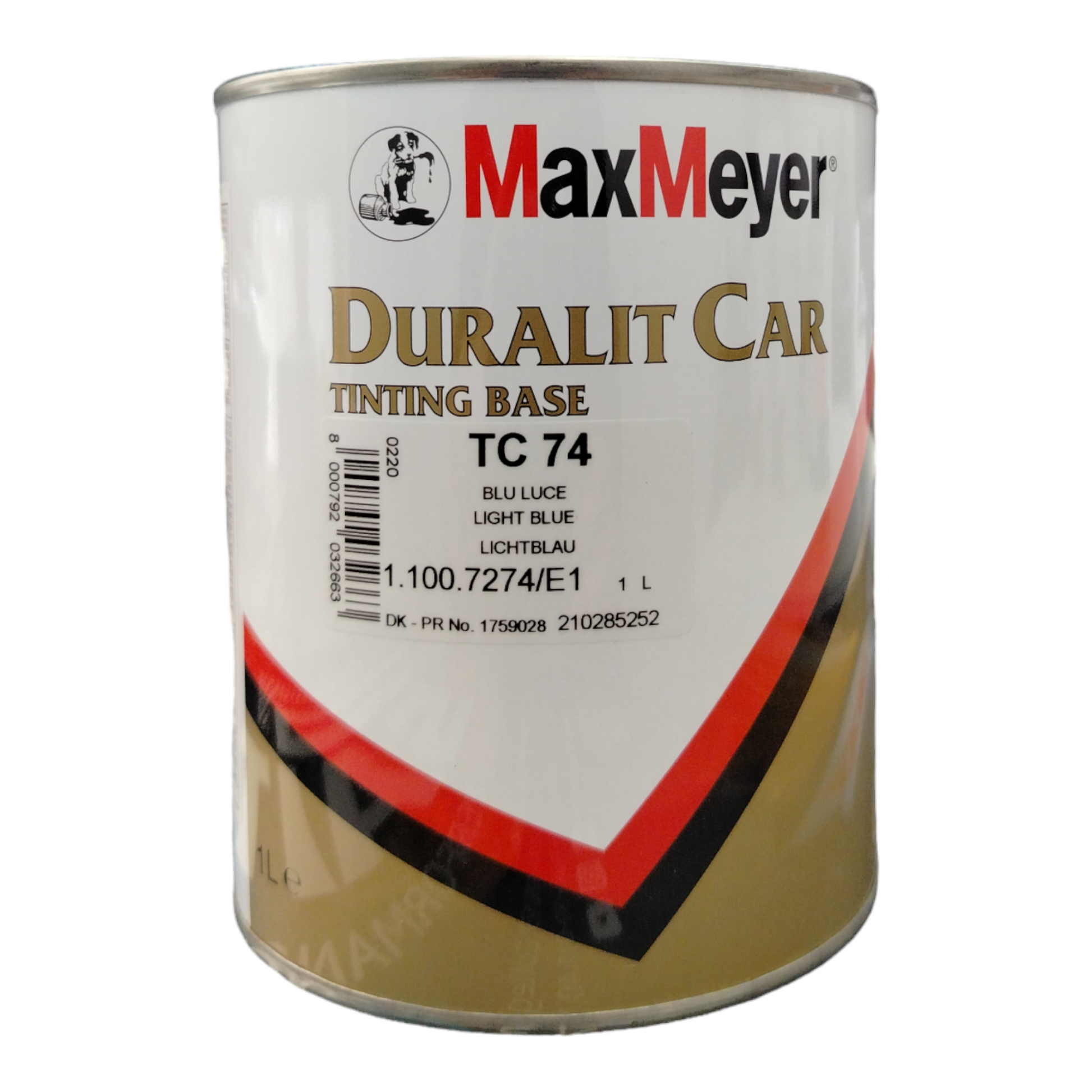 Duralit Car Tc 74 Blu Luce Da Lt 1