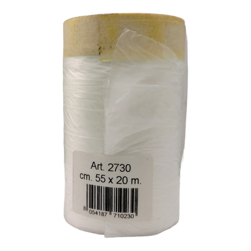 Bobina Hdpe Statico + Nastro 550 Mm X 20 M