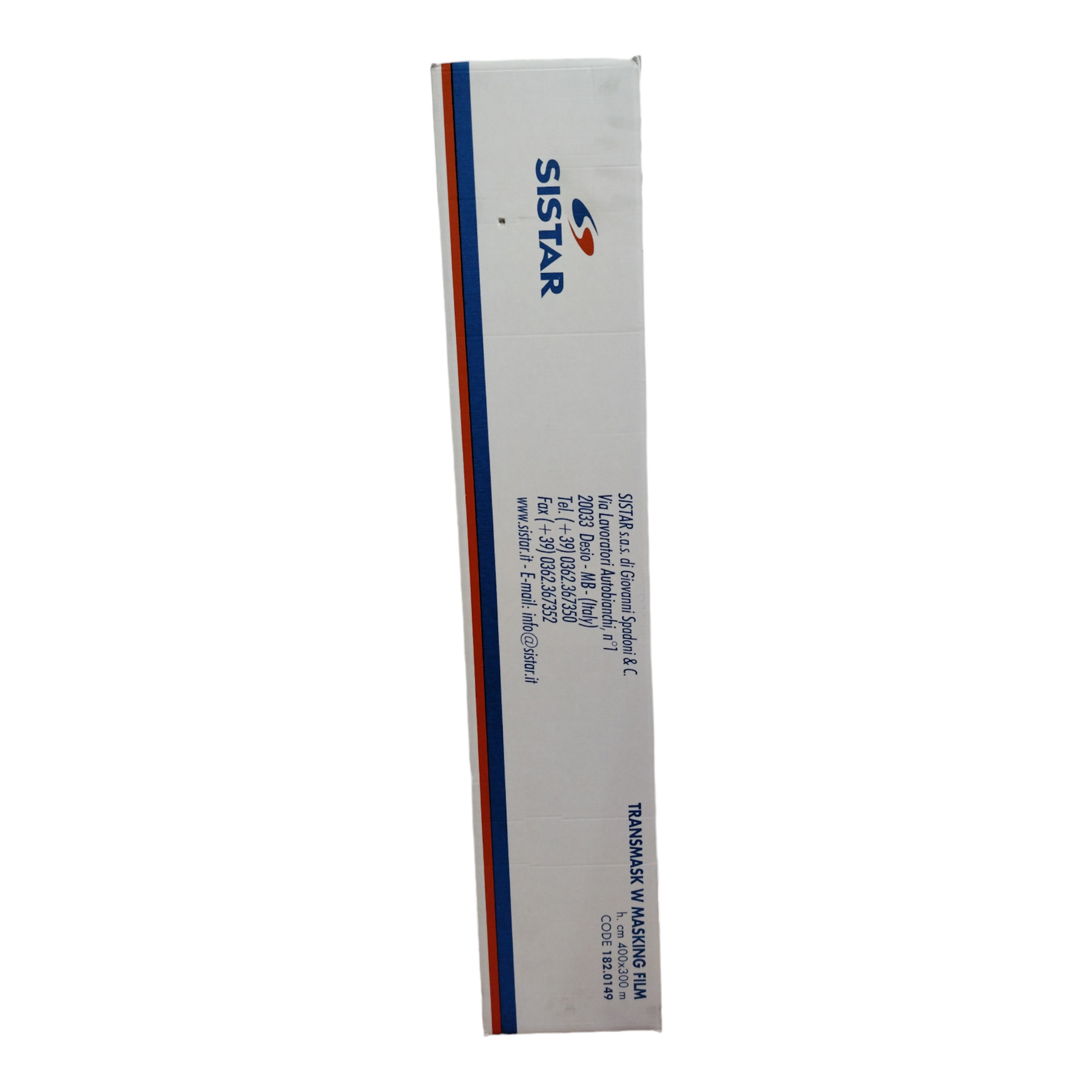 Sistar Transmask Film Mascheratura - H. 400 Cm X 300 M 10 My