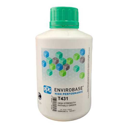 PPG Envirobase T431 High Strength Phtalo Green Lt 1
