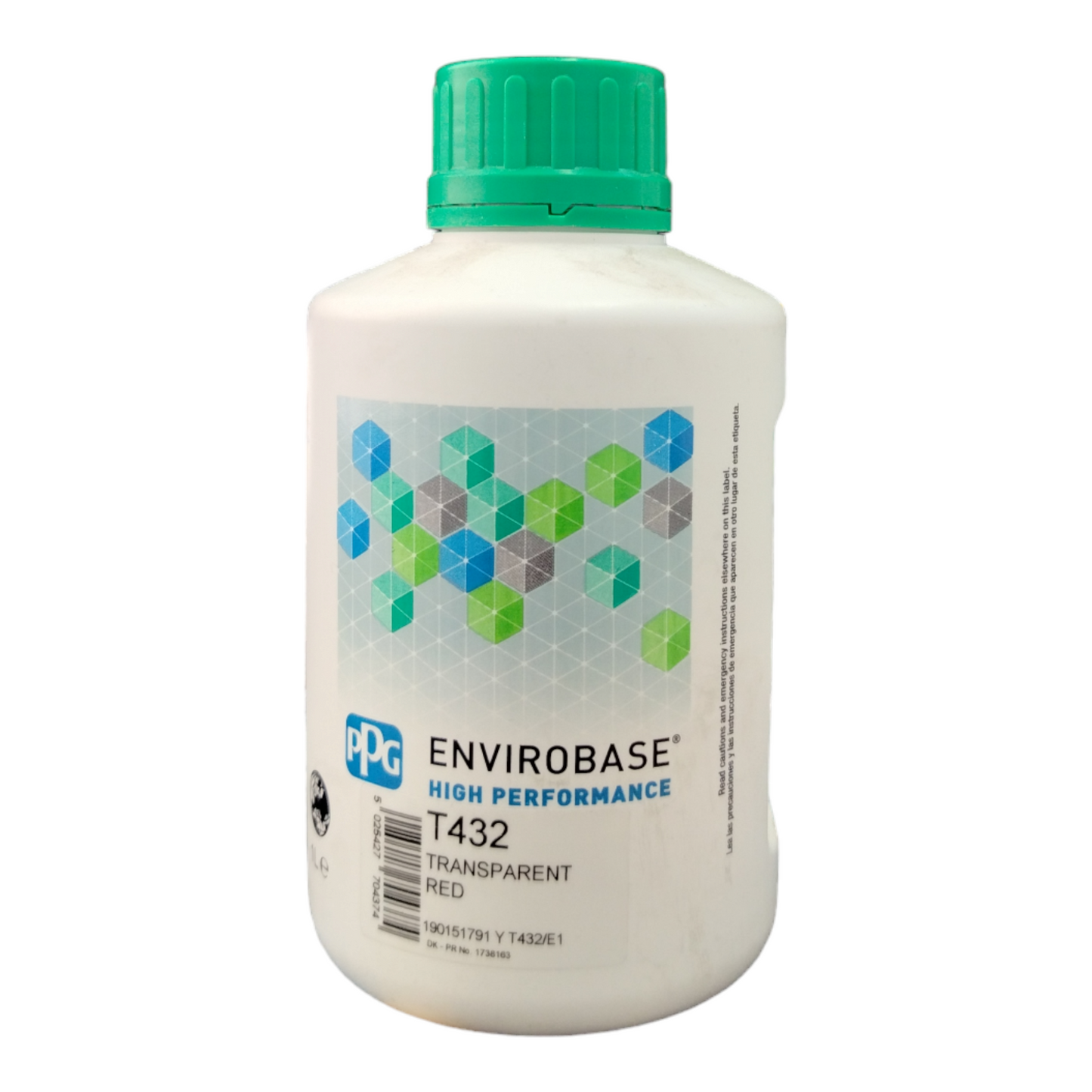 PPG Envirobase T432 Rosso Trasparente Lt 1
